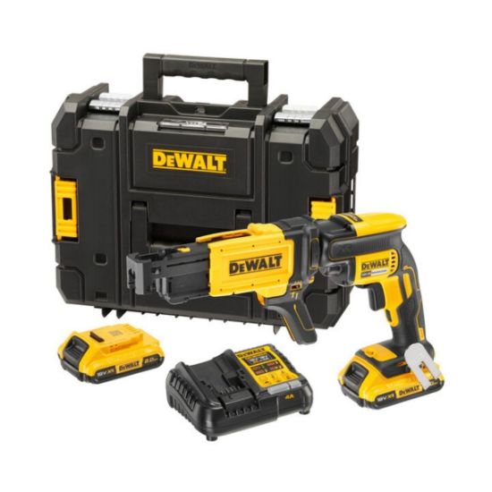 Dewalt Παλμικό Κατσαβίδι Γυψοσανίδας XR 18V σε Θήκη TSTAK (2x2Ah) DCF620D2K-QW