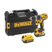 DeWalt Κρουστικό Δραπανοκατσάβιδο 18V XR με μπαταρίες 2x5Ah DCD796P2