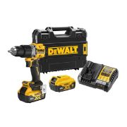 Dewalt Κρουστικό Δραπανοκατσάβιδο Μπαταρίας 18V XR (2x5Ah) DCD805P2T-QW