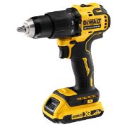 DeWalt Κρουστικό Δραπανοκατσάβιδο Μπαταρίας 18V 2x2Ah - DCD709D2T