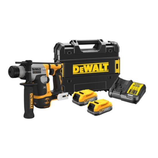 Dewalt Κρουστικό Πιστολέτο SDS-Plus XR 18V 1.4J  (2x1,7Ah PowerStack) DCH172E2T-QW