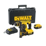 DeWalt Πιστολέτο SDS-Plus 18V XR με μπαταρίες 2x4Ah 3-λειτουργιών DCH253M2