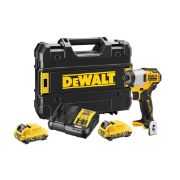 Dewalt Παλμικό Κατσαβίδι 12V XR 163Nm (2x2Ah) DCF801D2-QW