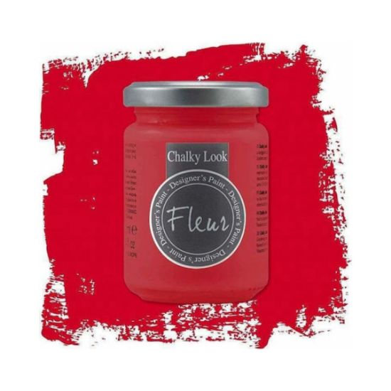 ΧΡΩΜΑ ΚΙΜΩΛΙΑΣ FLEUR CHALKY 130ml F27 TOMATO RED©10-12029