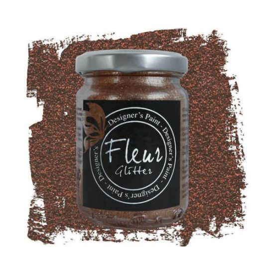 GLITTER FLEUR 90gr COFFEE/ΚΑΦΕ ©10-82268