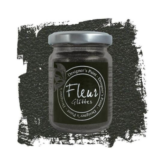 GLITTER FLEUR 90gr BLACK/ΜΑΥΡΟ©10-82257
