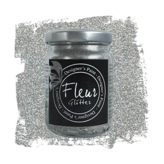 GLITTER FLEUR 90gr SILVER / ΑΣΗΜΙ ©10-82254