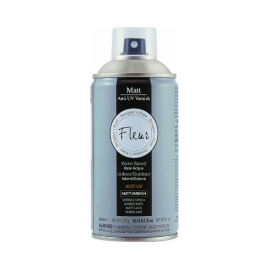 Fleur Σπρέι Βερνίκι Διάφανο Ματ Anti-UV 300 ml – 63886