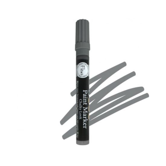 Fleur Μαρκαδόρος Διακόσμησης Chalky Look Smoky – 16002