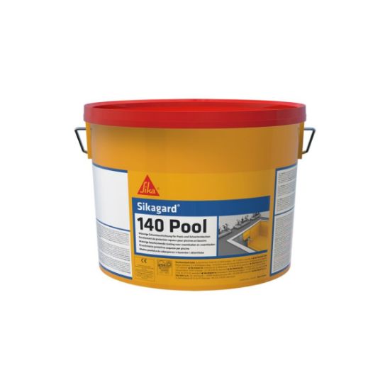 Sikagard 140 Pool – Λευκή Ακρυλική Βαφή Πισίνας RAL 9010 – 10 lt