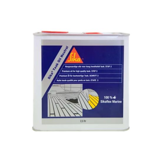 SIKATEAK OIL NEUTRAL 2.5Lt/4©
