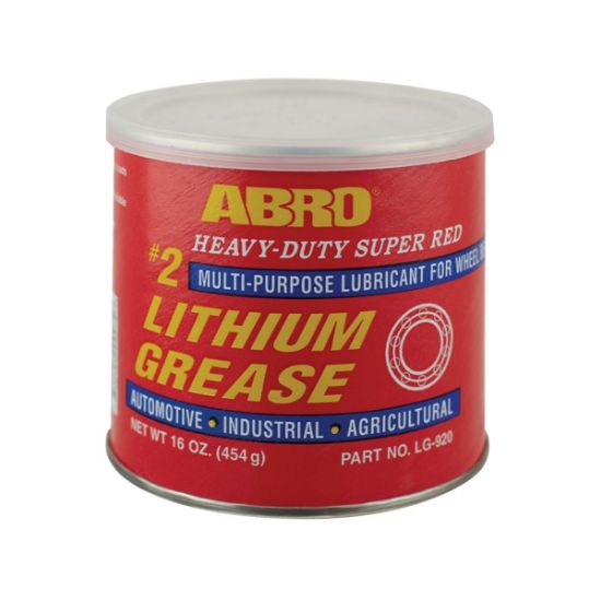 ABRO LG-920 ΚΟΚΚΙΝΟ ΓΡΑΣΣΟ RED LITHIUM GREASE N2 454GR©