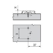 TΑΚΑΚΙ CLIP 3mm ΡΥΘΜ/ΝΟ 173Η7130ΤΥΦΛΗΣ ΓΩΝΙΑΣ