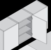 ΜΕΝΤΕΣΕΣ CLIP TOP BLUMOTION 107 πατημα 16mm ΦΡΕΝΟ
