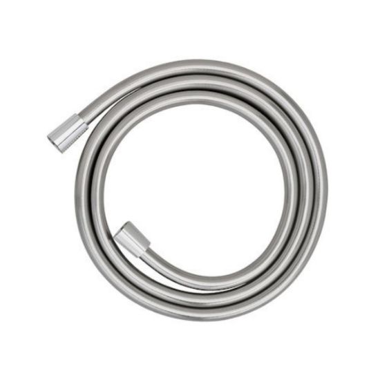 ΣΠΙΡΑΛ ΛΟΥΤΡΟΥ PVC 2m CHROME ΣΕ ΚΟΥΤΙ