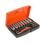 Bahco SL25L Συλλογή από Καρυδάκια Μακρυά 1/4 37τεμ