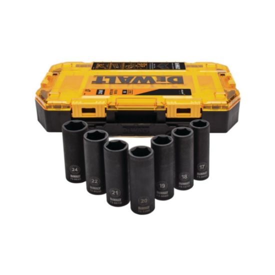 Dewalt McLaren Σετ Καρυδάκια Μακριά 1/2" 7 Τεμαχίων – DT70905-QZ