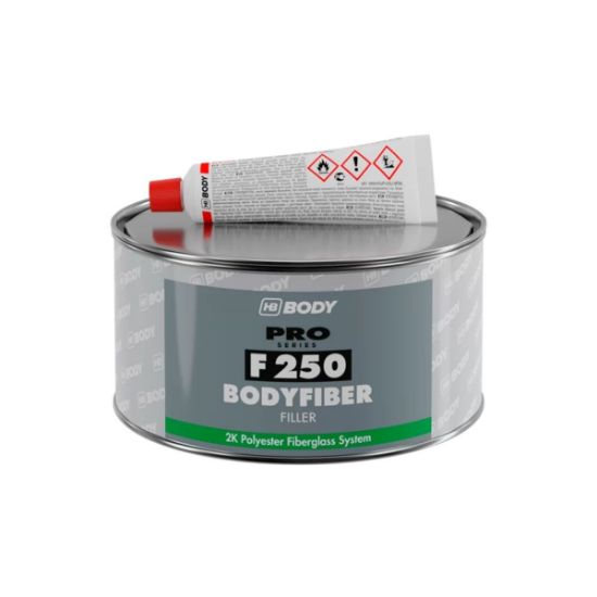 HB BODY F250 Bodyfiber Πολυεστερικός Σιδηρόστοκος 2Κ με Ίνες Υάλου – 750 g