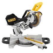 Dewalt Συρόμενο Φαλτσοπρίονο Μπαταρίας 18V 184mm (Solo) DCS365N-XJ