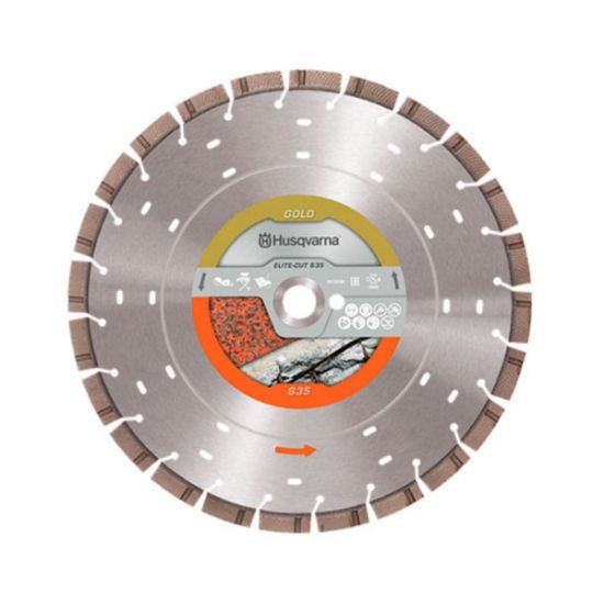 Husqvarna Δίσκος Κοπής Elite-Cut S35 Φ350mm για Πέτρα και Οπλισμένο Σκυρόδεμα – 599494620