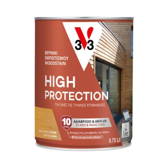 HIGH PROTECTION 10Yrs NATURAL OAK 750ml/ΔΡΥΣ ΦΥΣΙΚH ΒΕΡΝΙΚΙ ΕΜΠΟΤΙΣΜΟΥ ΝΕΡΟΥ©