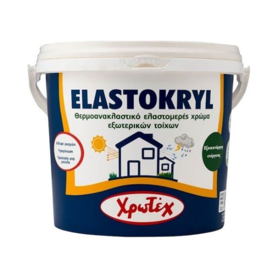 ELASTOKRYL ΛΕΥΚΟ 3Lt©ΚΑΘΕΤΗ ΕΠΙΦΑΝΕΙΑ