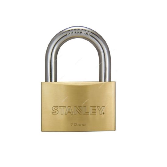 Stanley Λουκέτο Ορειχάλκινο με 3 Κλειδιά 70mm – S742-034