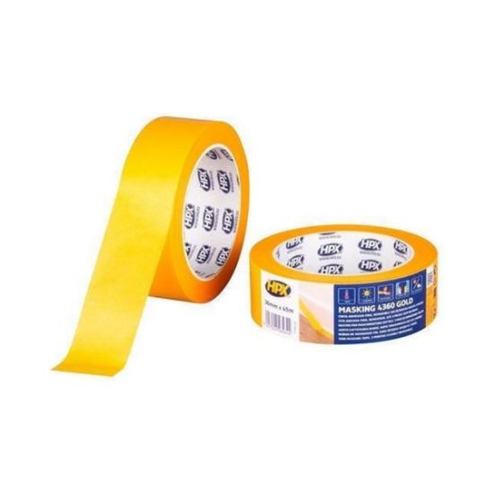 ΧΑΡΤΟΤΑΙΝΙΑ HPX 30mm X 45m ΒΑΦΗΣ 4360 GOLD     (28tmx/KOYTI)