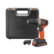 Black & Decker Κρουστικό Δραπανοκατσάβιδο 2 Ταχυτήτων 18V Li-Ion (1x1.5Ah) (BCD003C1)
