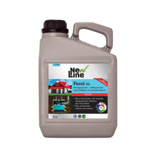 New Line Ferol Υγρό Απόφραξης 5lt©