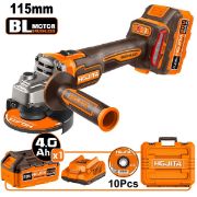 Hojita Γωνιακός Τροχός Brushless 125mm 20V 3 Ταχυτήτων 601011.0008
