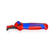 Knipex Απογυμνωτής Ομοαξονικών Καλωδίων Με Προστατευτικό Τακούνι 145mm – 16 50 145 SB