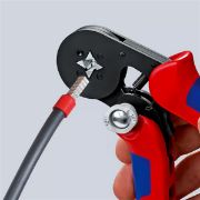 Knipex Αυτορυθμιζόμενη Πρέσα Ακροδεκτών (Μήκος 180mm) 97 53 04©