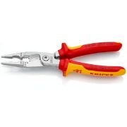 Knipex Πολυεργαλειακή Πένσα Ηλεκτρολογικών Εγκαταστάσεων VDE 200mm – 13 86 200