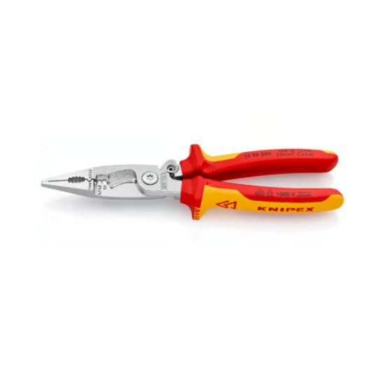 KNIPEX Τσιμπίδα Ηλεκτρολογικών Εγκαταστάσεων 1000V 200mm 13 96 200