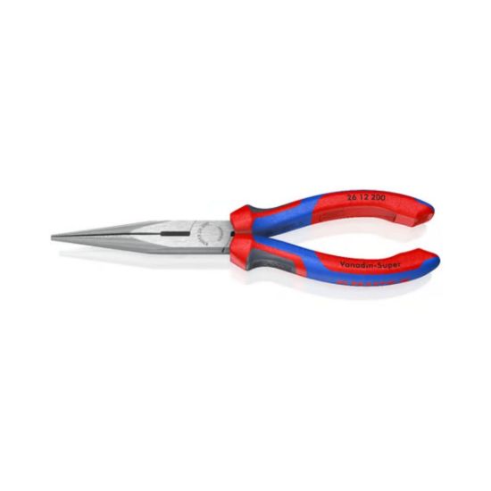 Knipex Μυτοτσίμπιδο Μακρυάς Μύτης με Κόφτη 200mm – 26 12 200