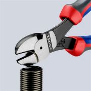 KNIPEX Πλαγιοκόφτης Ατσαλοσύρματος με Υπομόχλιο 180mm - 200mm
