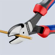 KNIPEX Πλαγιοκόφτης Ατσαλοσύρματος με Υπομόχλιο 180mm - 200mm