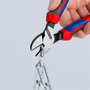 KNIPEX Πλαγιοκόφτης Ατσαλοσύρματος με Υπομόχλιο 180mm - 200mm