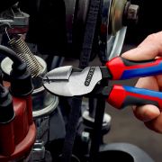 KNIPEX Πλαγιοκόφτης Ατσαλοσύρματος με Υπομόχλιο 180mm - 200mm