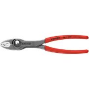 Knipex Ρυθμιζόμενη Πένσα 5 Θέσεων TwinGrip 200mm με Κουμπί & Απλή Μόνωση 8201200