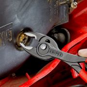 Knipex Ρυθμιζόμενη Πένσα 5 Θέσεων TwinGrip 200mm με Κουμπί & Απλή Μόνωση 8201200