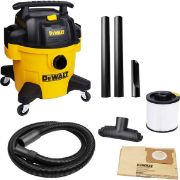 Dewalt Σκούπα Υγρών/Στερεών 23L με Πρίζα για Εργαλεία 230V 42.5L/s – DXV23PTA