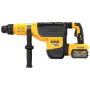 Dewalt Πιστολέτο 3 Λειτουργιών SDS-Max 54V 10.5J 6.80kg (2 x 9Ah) – DCH614X2-QW