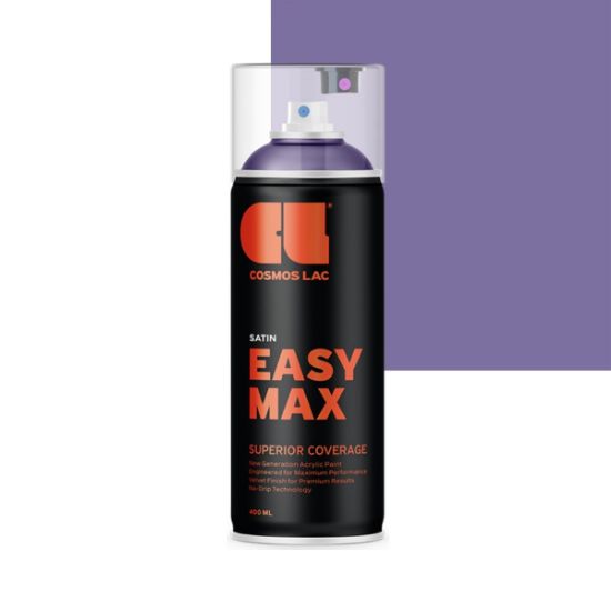 Cosmos Lac Σπρέι Βαφής Easy Max Blue Lilac Satine RAL 4005 No.870 400ml