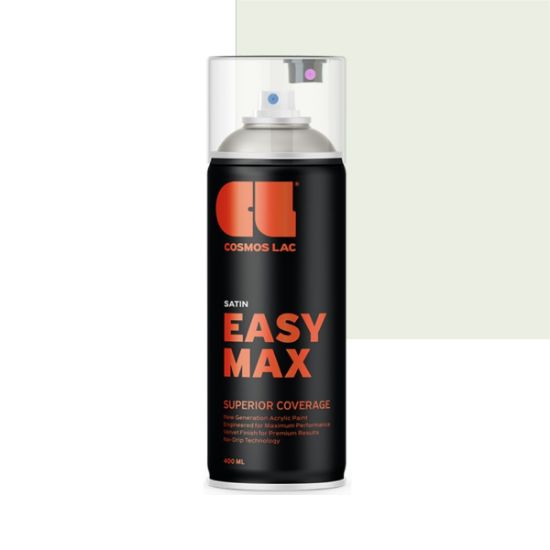 Cosmos Lac Σπρέι Βαφής Easy Max Grey White Σατινέ Ral 9002 No.802 400ml
