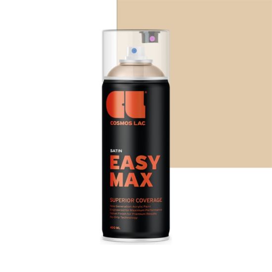 Cosmos Lac Σπρέι Βαφής Easy Max Pastel Beige Σατινέ No.871 400ml