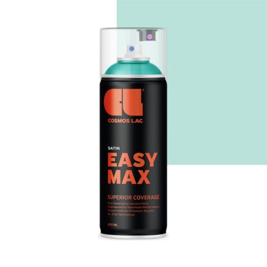 Cosmos Lac Σπρέι Βαφής Easy Max Pastel Green Σατινέ No.873 400ml
