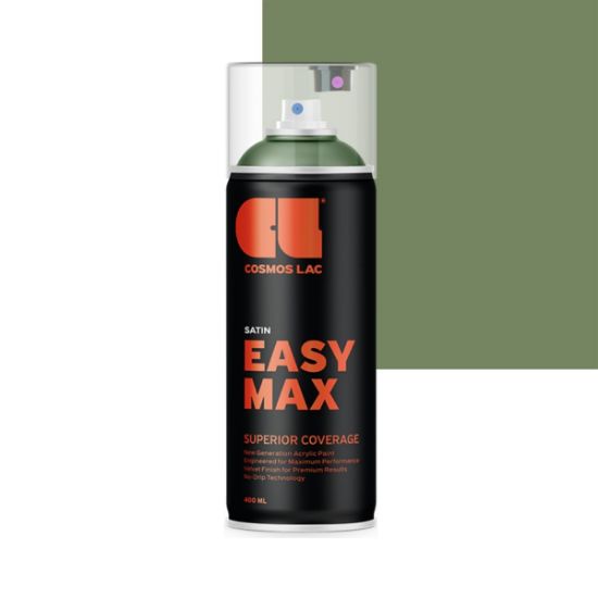 Cosmos Lac Σπρέι Βαφής Easy Max Reseda green  RAL 6011 No.825 400ml