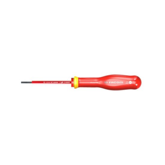Facom Κατσαβίδι Ίσιο Μονωμένο 1000V 2x75mm – AT2X75VE